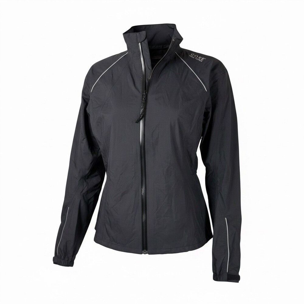 Gore Bike Wear Gore-Tex Paclite Cycling Jacket Womens XXL Black Waterproof Rain